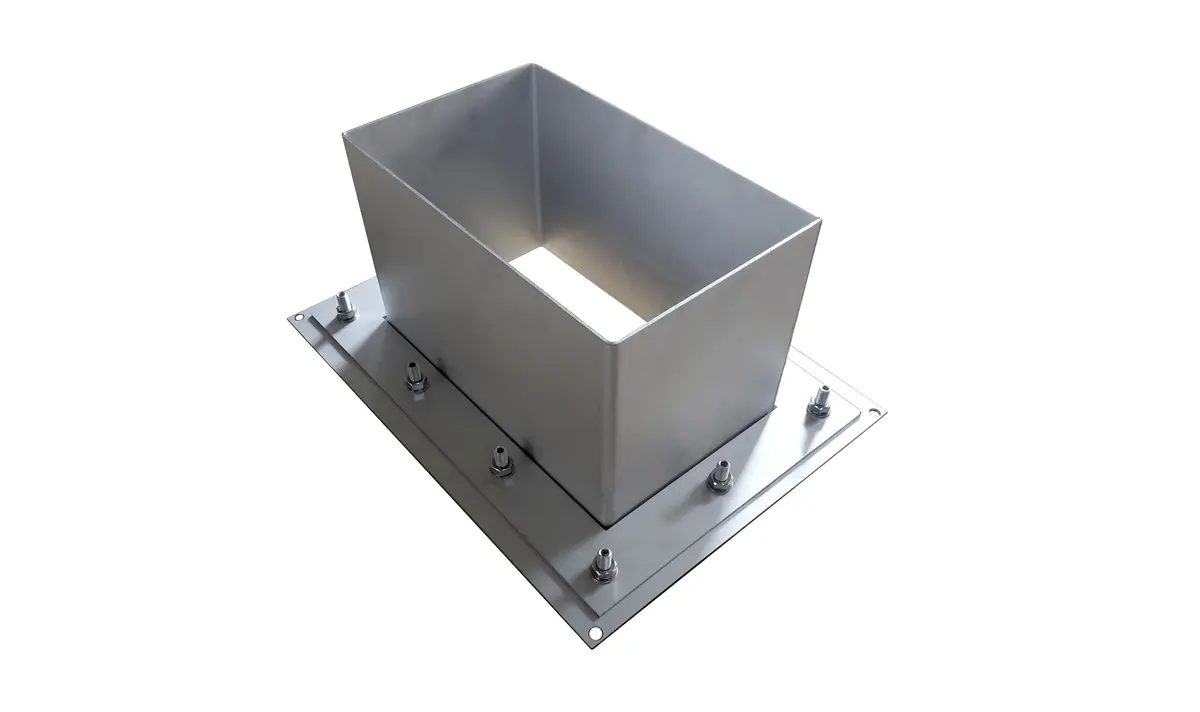 Passage de plafond en acier inoxydable