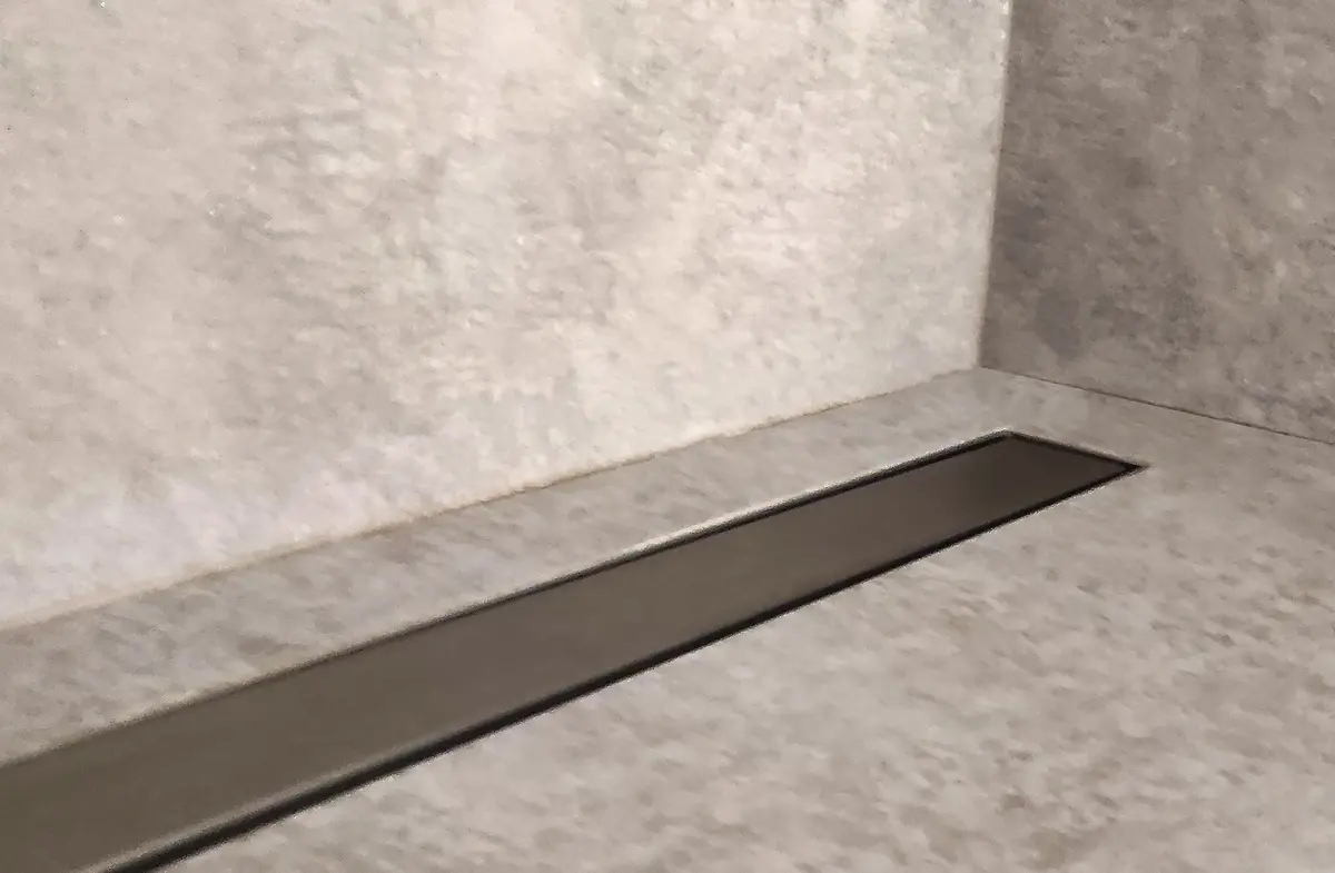Caniveau de douche linéaire en acier inoxydable