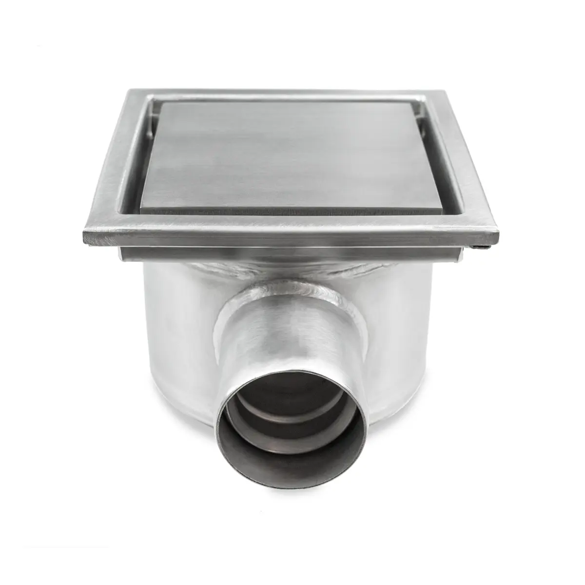 Siphon de sol latéral avec couverture en plaque