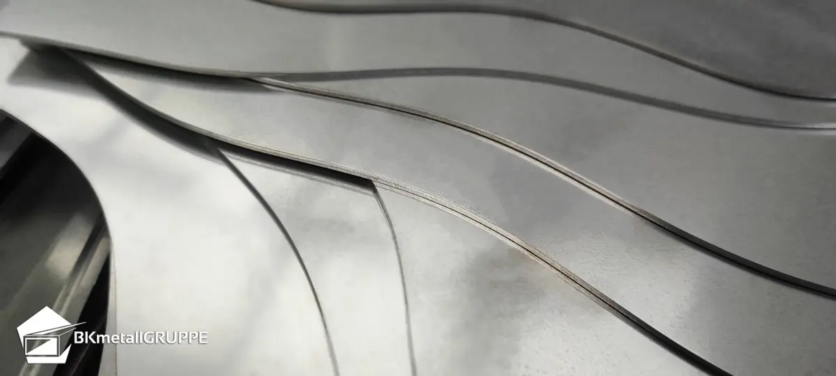 Découpe laser de l'acier inoxydable