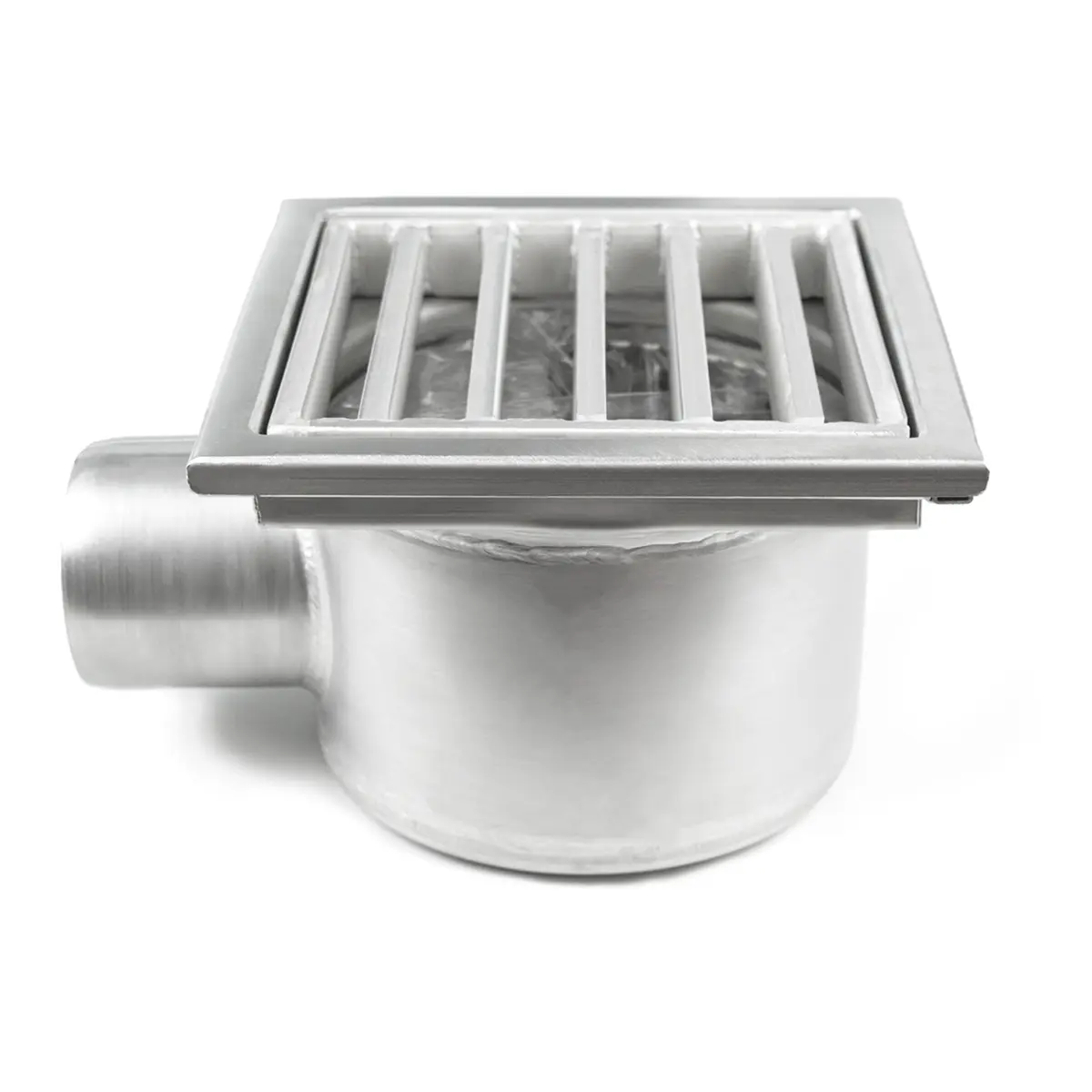 Siphon latéral carré