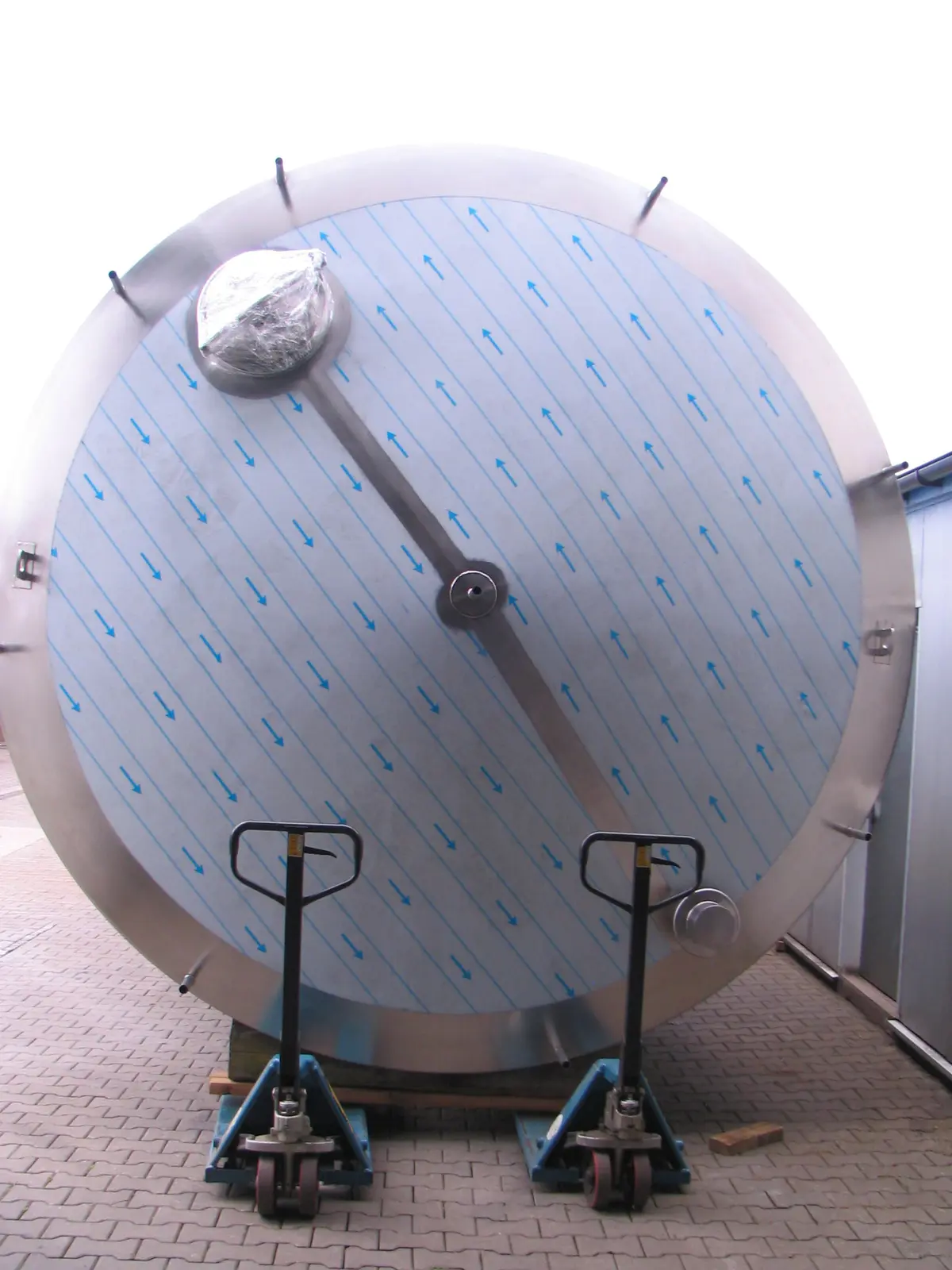 Silo de stockage en acier inoxydable