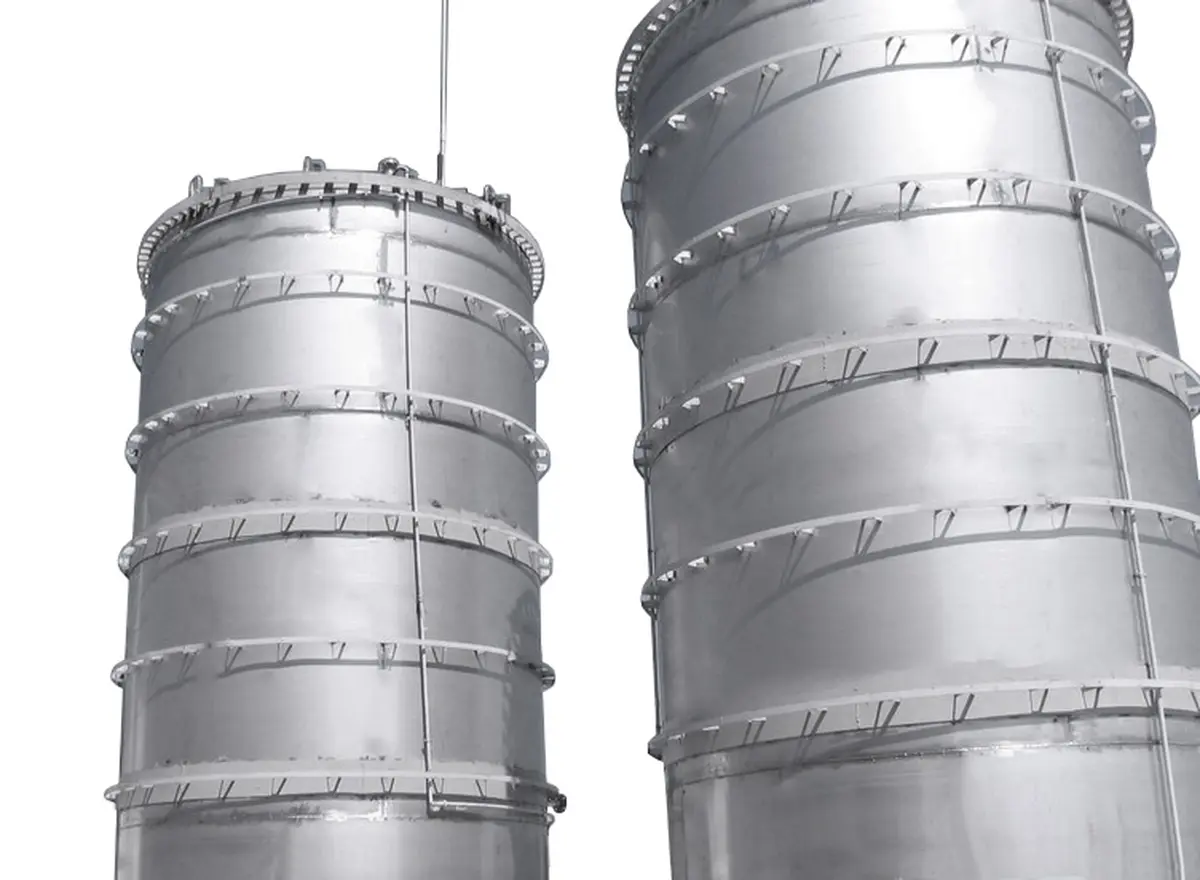 Réservoirs en acier inoxydable