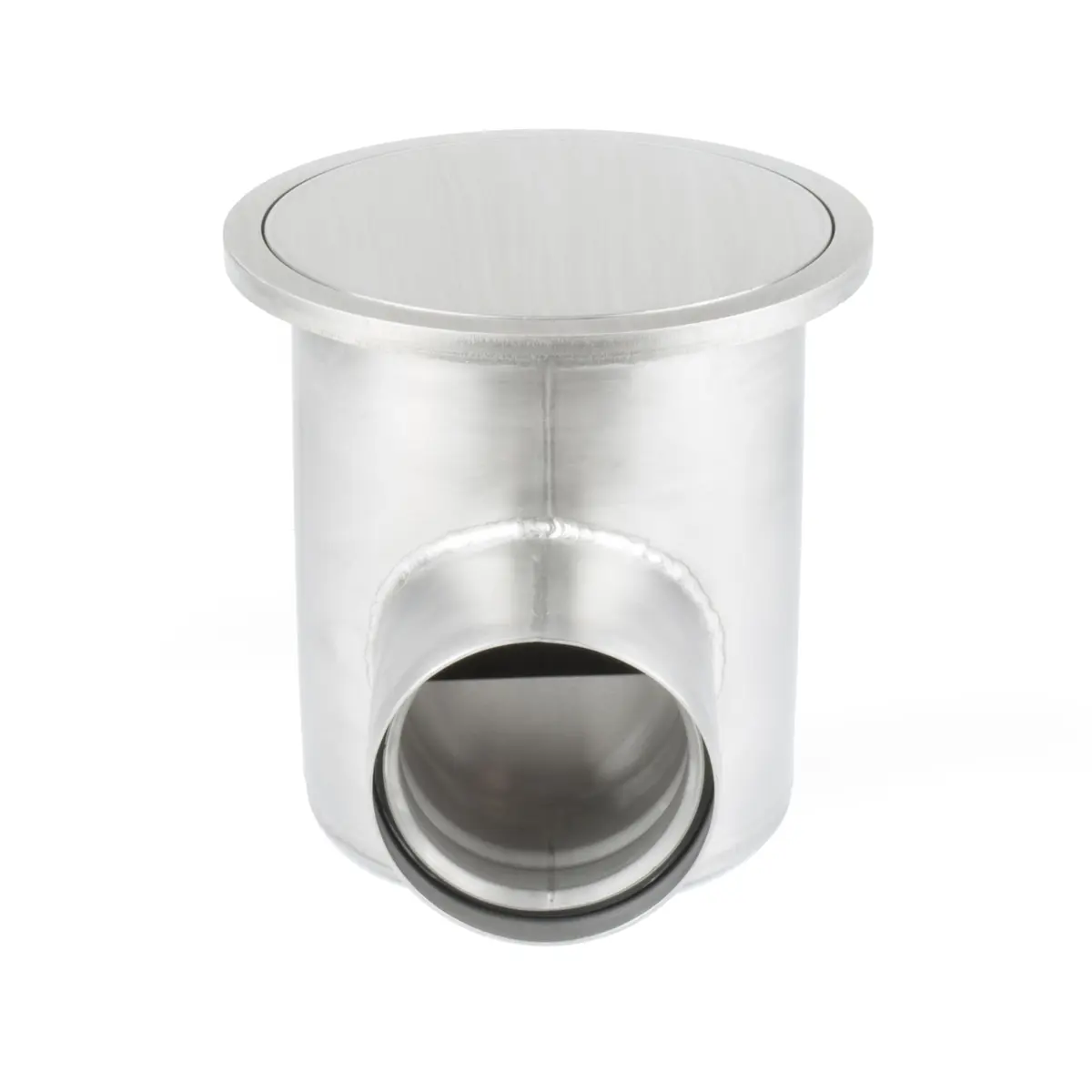 Avaloir latéral rond avec couvercle de plaque étanche