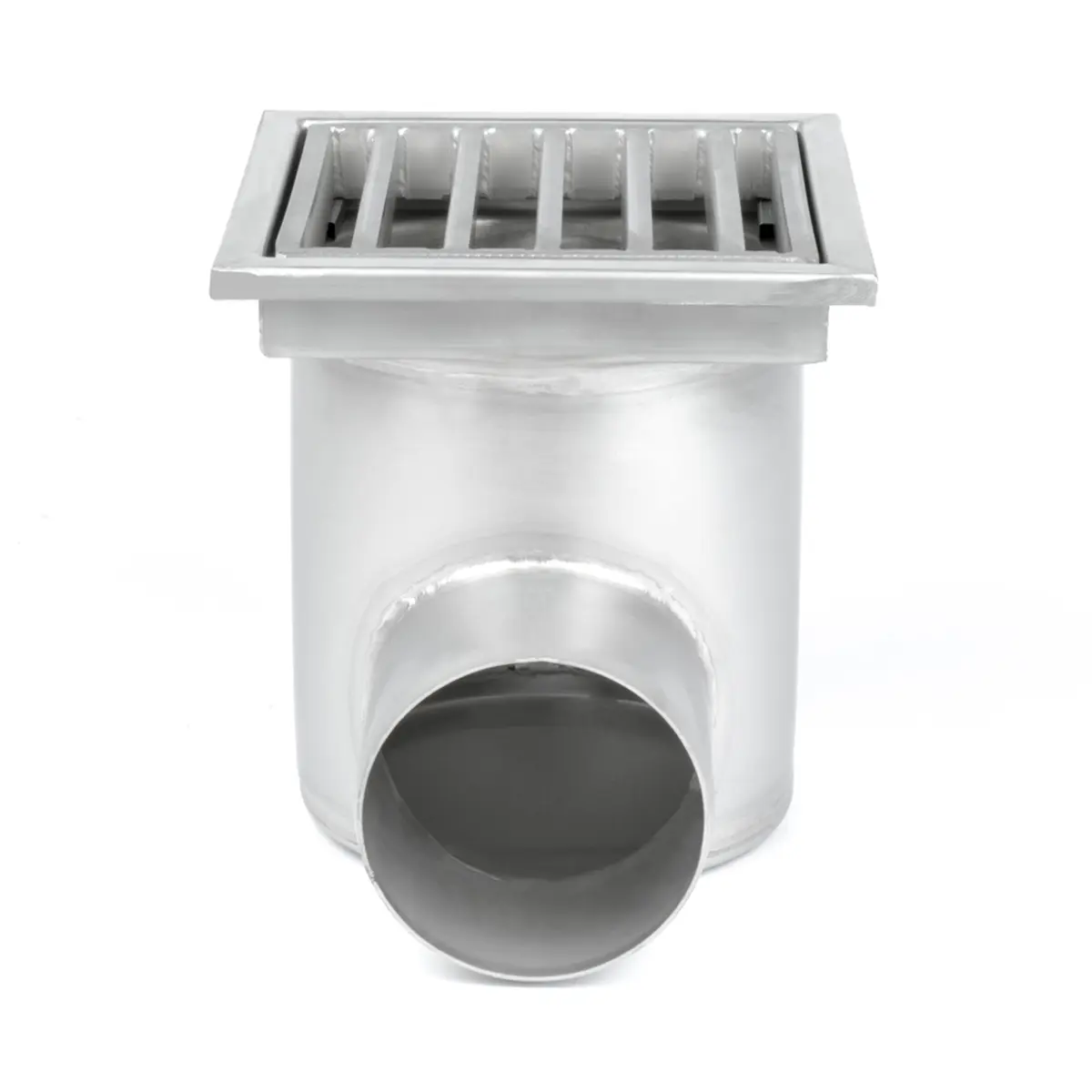 Entrée latérale carrée