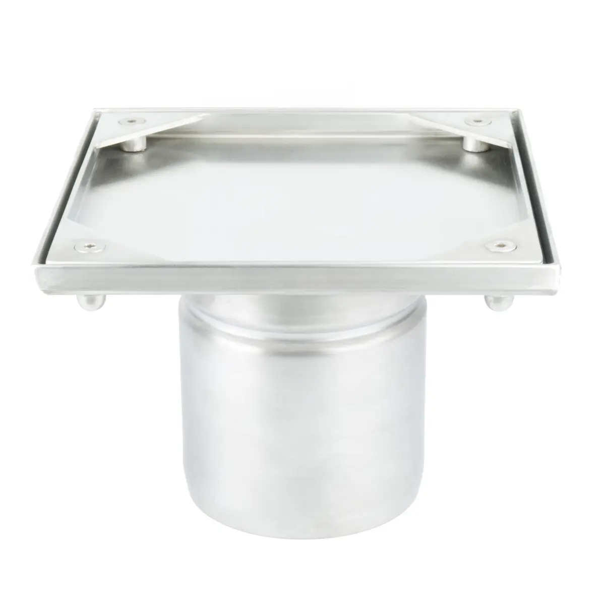 Trappe de révision verticale en acier inoxydable pour revêtement carrelé