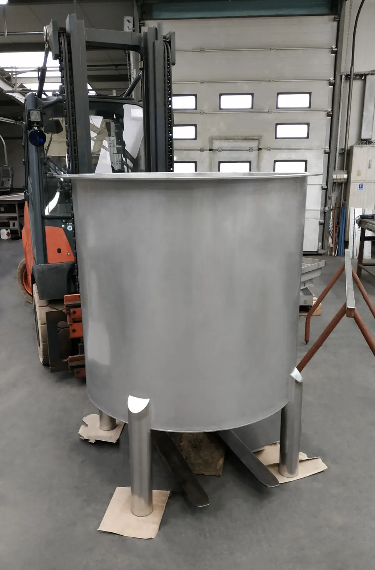 Réservoir en acier inoxydable