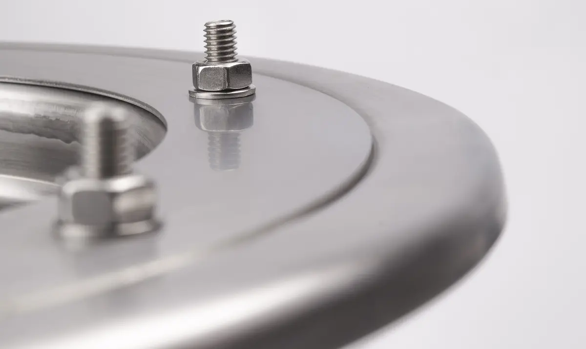 Partie inférieure du siphon de sol en acier inoxydable