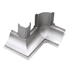 Système de plinthes en acier inoxydable